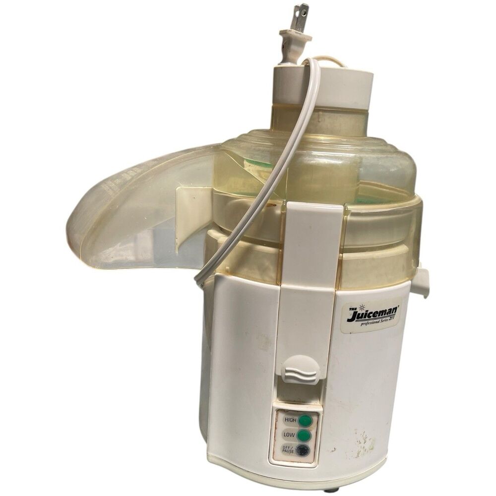 JUICEMAN Jr Automatic Fruit Juice Extractor Juicer JM1A Used Good